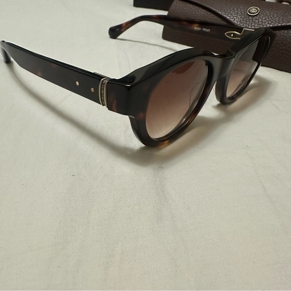 Matsuda M1021 Panto Sunglass | Dark Tortoise | Brown Gradient Lenses /48-22-145 - Picture 4 of 9